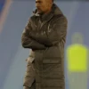 Buy AC Milan Coach Sergio Conceicao Training Winter Grey Puffer Coat For Unisex