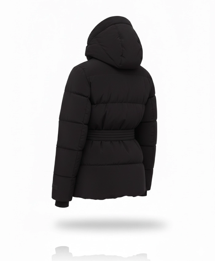 Alix Earle Halfdays Ski Black Puffer Jacket - Image 5