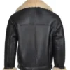 Buy B 3 Aviator Shearling Fur Black Sheepskin Leather Flying Jacket For Men And Women