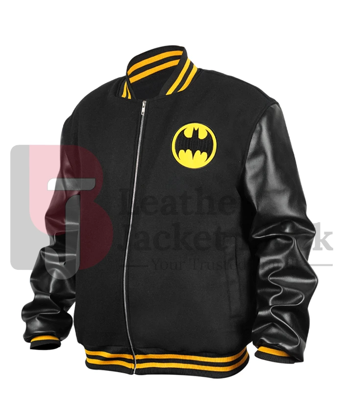 Buy Batman Bomber Black Jacket
