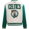 Buy Boston Retro White Celtics Jacket Sale