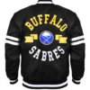 Buy Buffalo Sabres Satin Black Bomber Jacket