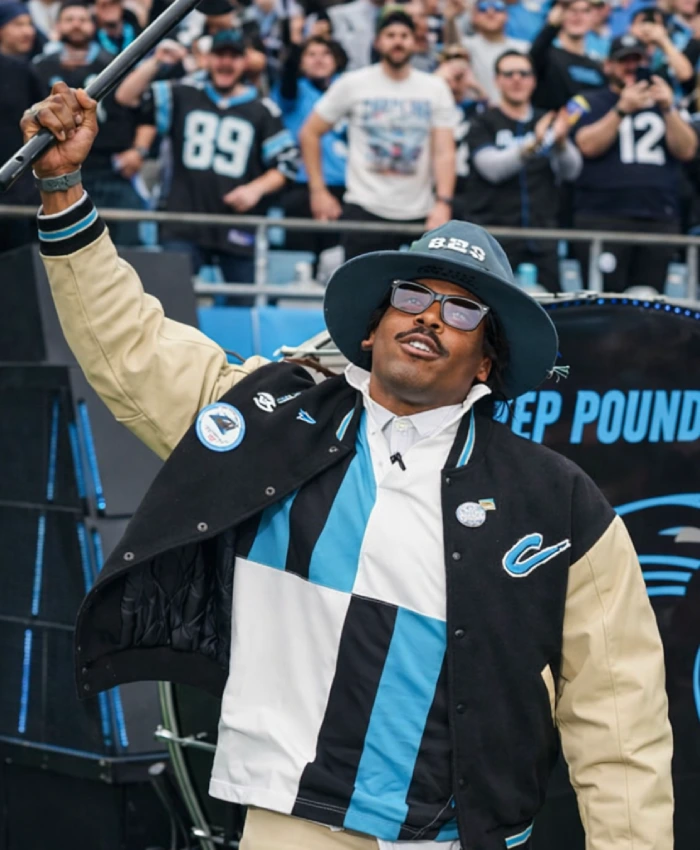 Buy Cam Newton Carolina Panthers Varsity Jacket