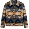 Buy Celebrity Family Feud Season 12 Byron Bowes Full Zip Multicolor Coat 