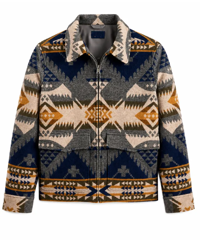 Buy Celebrity Family Feud Season 12 Byron Bowes Full Zip Multicolor Coat 