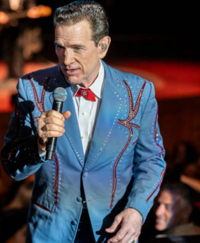 Buy Chris Isaak Coruna Sounds Blue Suit For Men And Women