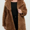 Buy Christina In The Country Season 02 Christina Hall Brown Fur Teddy Coat For Men And Women