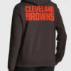 Buy Cleveland Browns Sideline Pullover Hoodie In Black