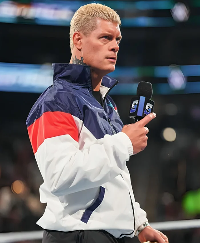 Alternative view of Cody Rhodes American Nightmare WWE Track Jacket