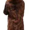 Buy Cognac Persian Lamb Fur Stroller Fox Brown Coat For Unisex