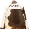 Buy Cowhide Brown And White Leather Fur Jacket For Men And Women 1