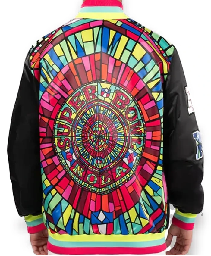 Buy Dave Portnoy Super Bowl LIX Black Satin Jacket