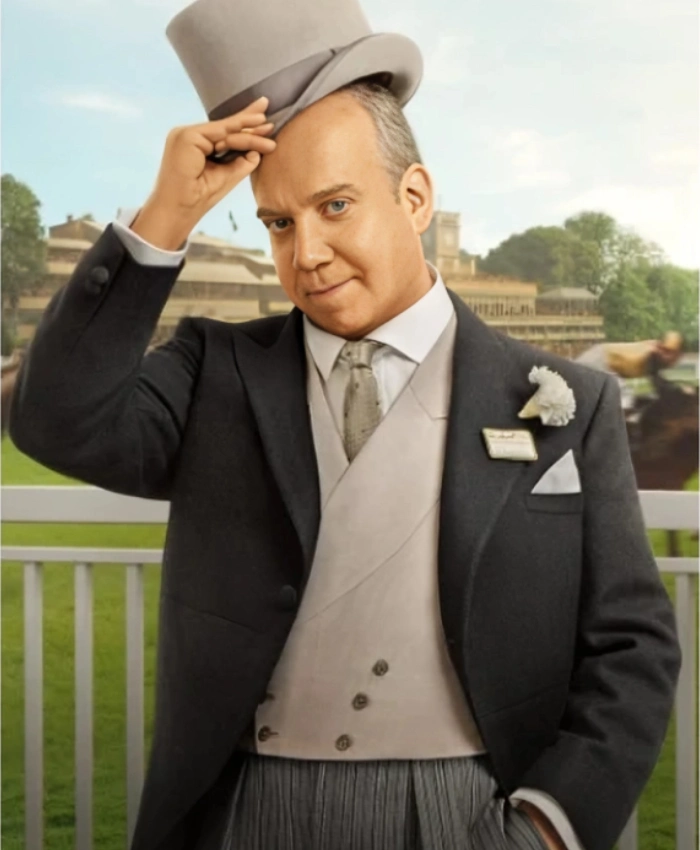 Downton Abbey The Grand Finale Paul Giamatti Coat
