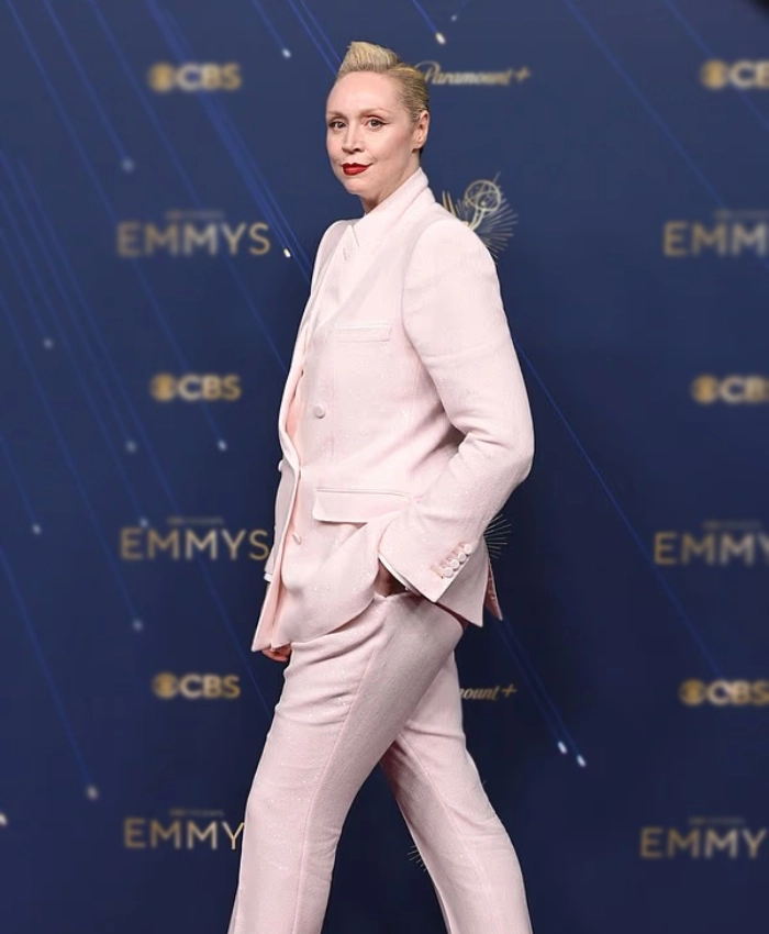 Emmys Red Carpet 2025 Gwendoline Christie Suit - Image 2