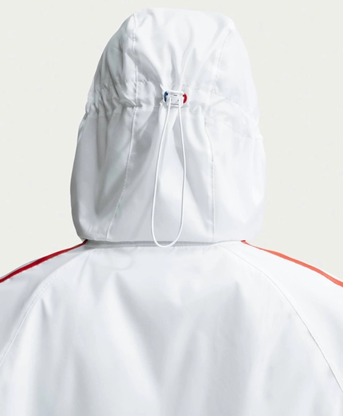 Buy France 2026 World Cup Jacquemes Nike Full Zip White Hooded Anthem Jacket