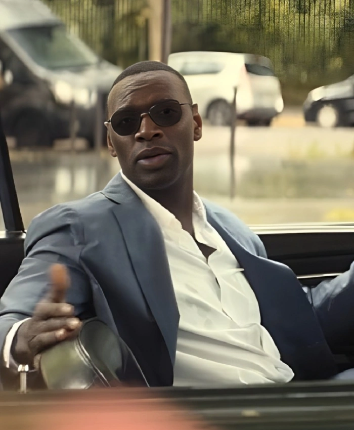 French Lover 2025 Abel Camara Blue Suit - Image 3