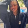 Buy Im Just Drinking To Call Someone Sabrina Carpenter Navy Hoodie For Sale