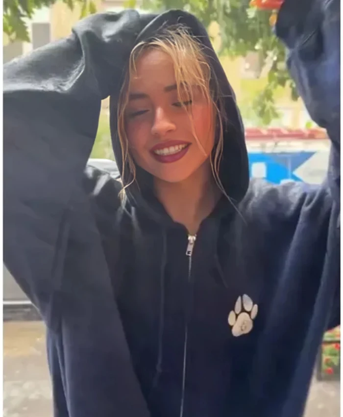 Buy Im Just Drinking To Call Someone Sabrina Carpenter Navy Hoodie For Sale