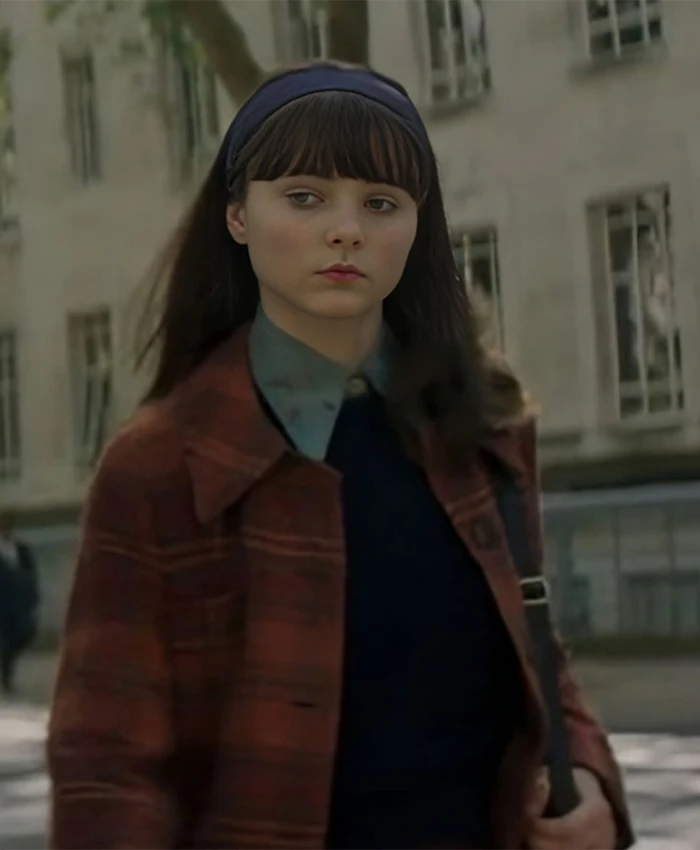 Buy Jean Purdy Joy 2024 Joy Thomasin McKenzie Brown Plaid Coat For Men And Women