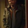 Buy Joel McHale TV Series Animal Control Frank Shaw Green Cotton Jacket For Unisex