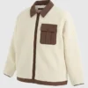 Buy Joonie Classic Sherpa Off White Jacket