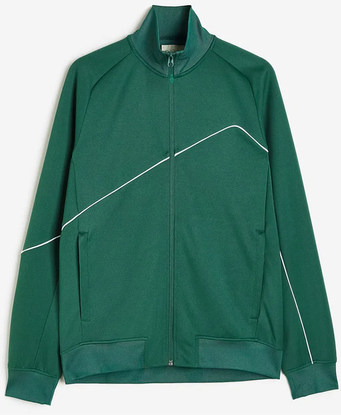 Buy Joseph Gilgun Brassic Season 06 Vinnie ONeil Green Zip Jacket For Unisex