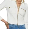 Buy Joy Behar The View 2025 White Zip Jacket