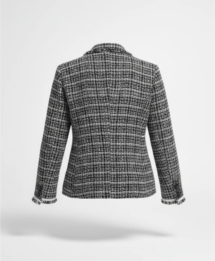 Keira Knightley Erdem Show Tweed Blazer - Image 5
