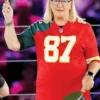 Buy Kelce Brothers Mom Donna Kelce Chiefs Eagles Jersey On Sale