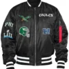 Buy Kevin Hart Philadelphia Eagles Black Bomber Jacket For Men And Women