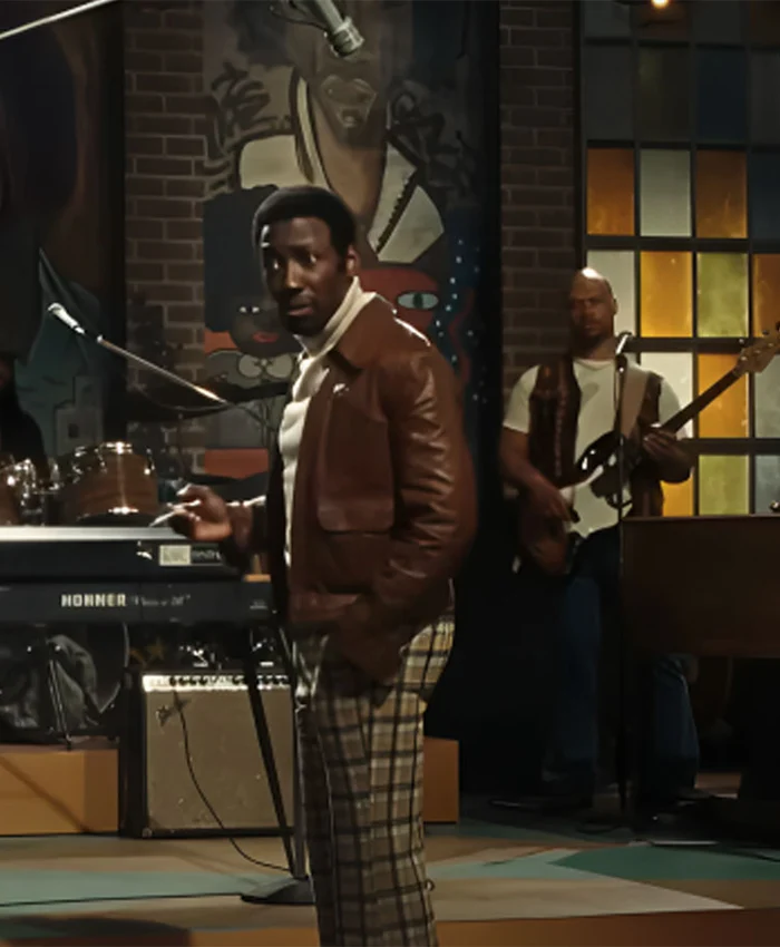 Buy Lamorne Saturday Night Garrett Morris Brown Leather Jacket For Men And Women