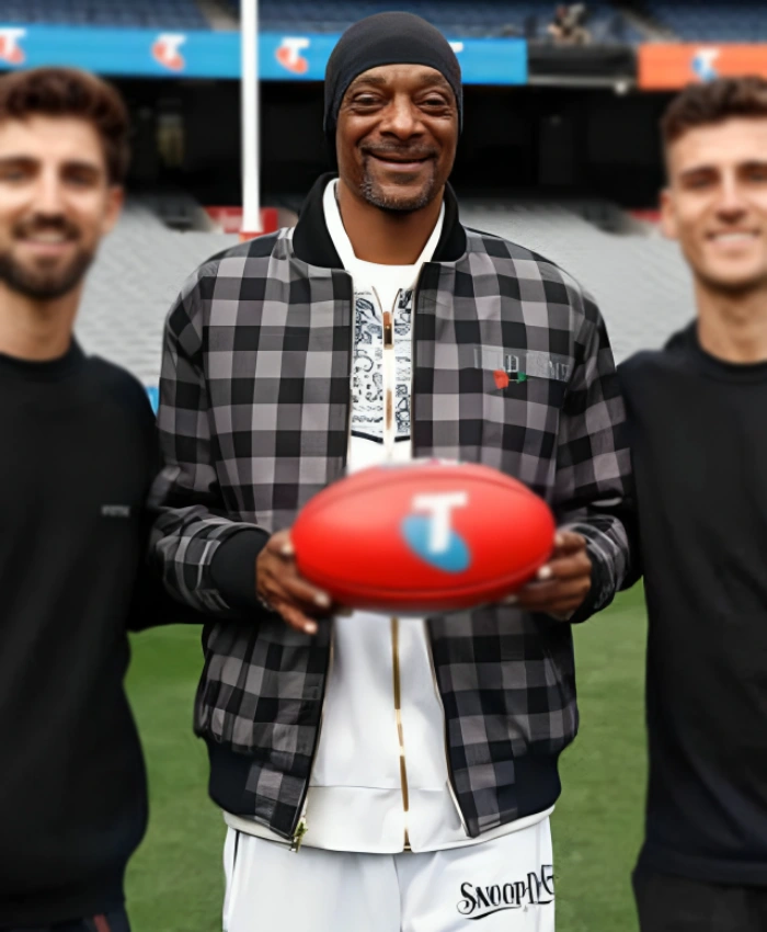 Melbourne Cricket Ground Snoop Dogg Plaid Jacket