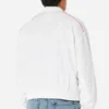 Buy Mclaren Graphic Black And White Zip Up Track Bomber Jacket