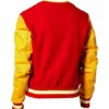 Buy Michael Jackson Thriller Red And Yellow Varsity Jacket