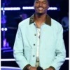 Buy Mike Steele The Voice Season 29 Blue Cord Collar Jacket