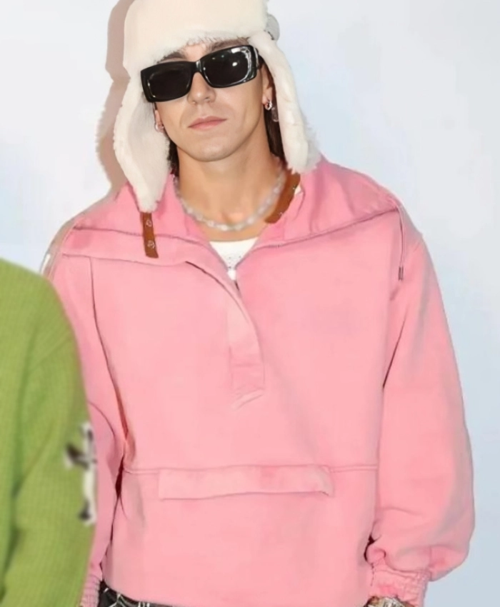 Buy Milan Fashion Week 2526 Antonino Pulvirenti Pullover Pink Jacket