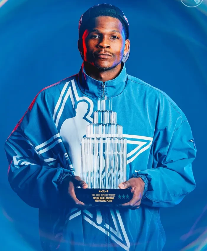 Buy NBA 2026 Anthony Edwards All Star MVP Celebration Jacket