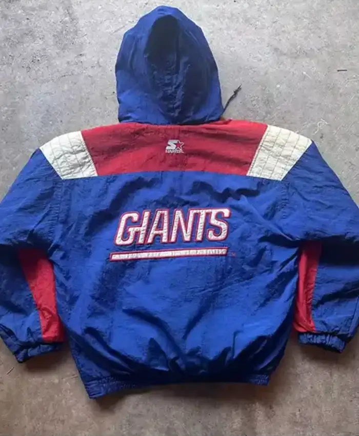 Buy NFL New York Giants Starter Pro Line Hooded Jacket For Men And Women