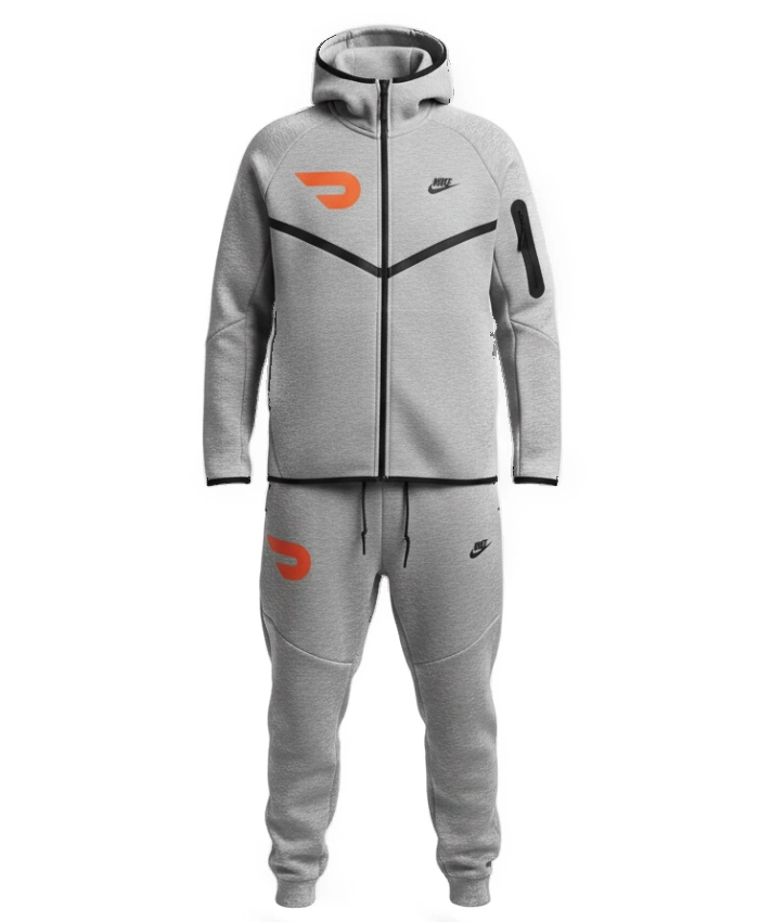 Buy Nike Tech Fleece DoorDash Logo Grey Tracksuit