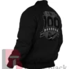 Buy Now 100th Boss New York Giants Hugo Hugo Black Bomber Jacket For Men And Women