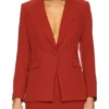 Buy Now Alana De La Garza TV Series FBI Most Wanted 2024 Isobel Castille Red Blazer For Unisex