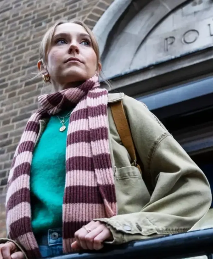 Buy Now Alison Woods TV Series Code Of Silence Season 01 Rose Ayling Ellis Mint Green Cotton Jacket For Unisex