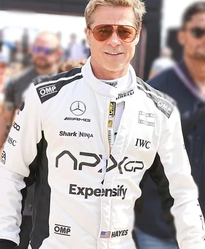 Buy Now Apex Grand Prix Brad Pitt F1 White Racing Jumpsuit For Men And Women