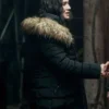 Buy Now Arienne Mandi TV Series The Night Agent 2025 Noor Parka Puffer Fur Hooded Jacket For Unisex