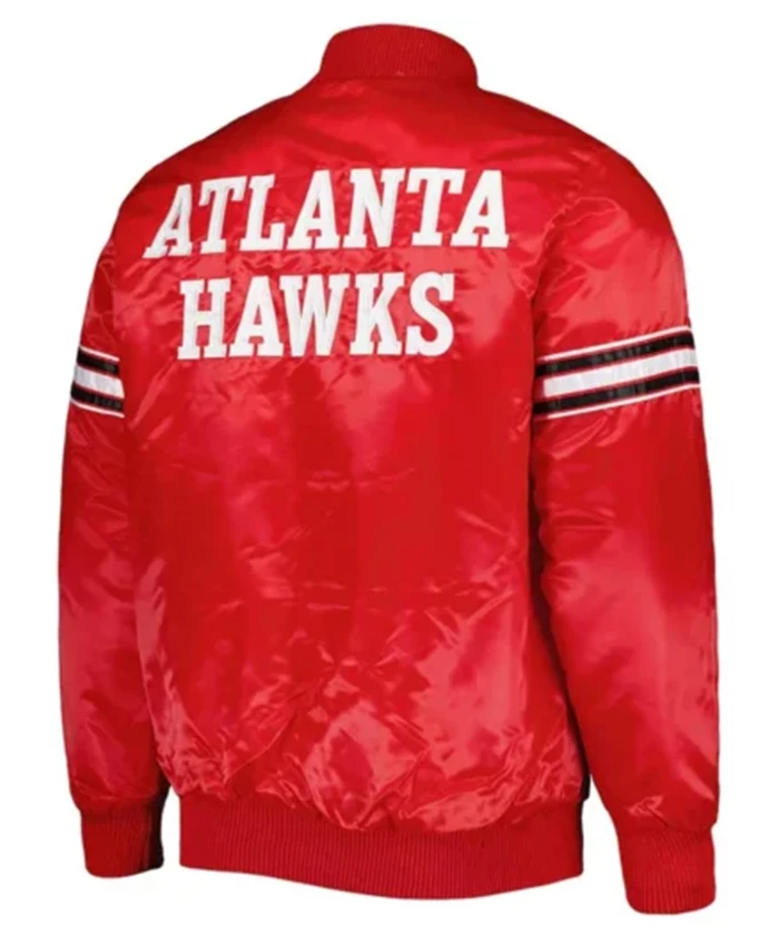 Buy Now Atlanta Hawks Force Play Red Varsity Jacket For Men And Women
