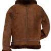 Buy Now B 3 Suede Leather Shearling Fur Jacket For Men And Women