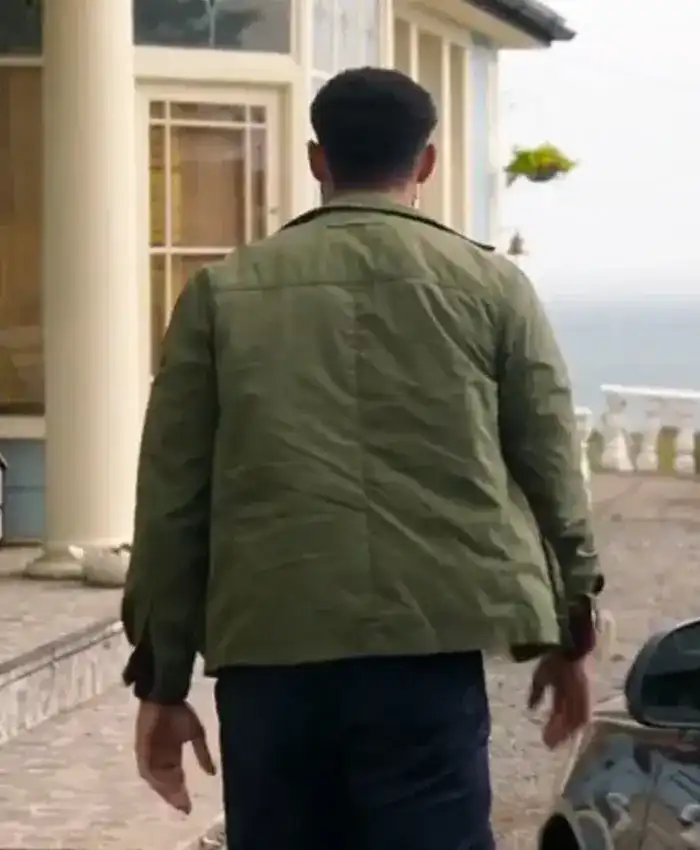 Buy Now Bad Sisters Matthew Claffin Cotton Green Jacket For Sale