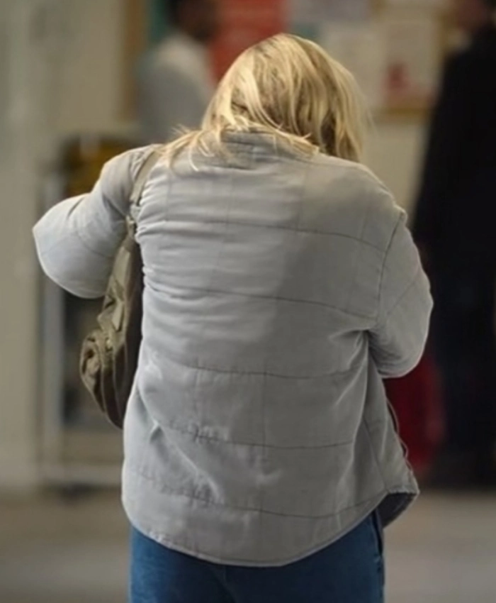 Buy Now Bad Sisters S02 Ursula Flynn Quilted Jacket For Sale
