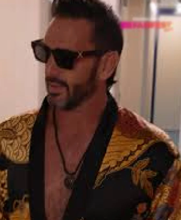 Below Deck Down Under S03 Jason Chambers Printed Robe - Image 2