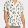 Buy Now Below Deck Down Under Season 03 White And Black Floral Printed Short Sleeve Shirt For Unisex